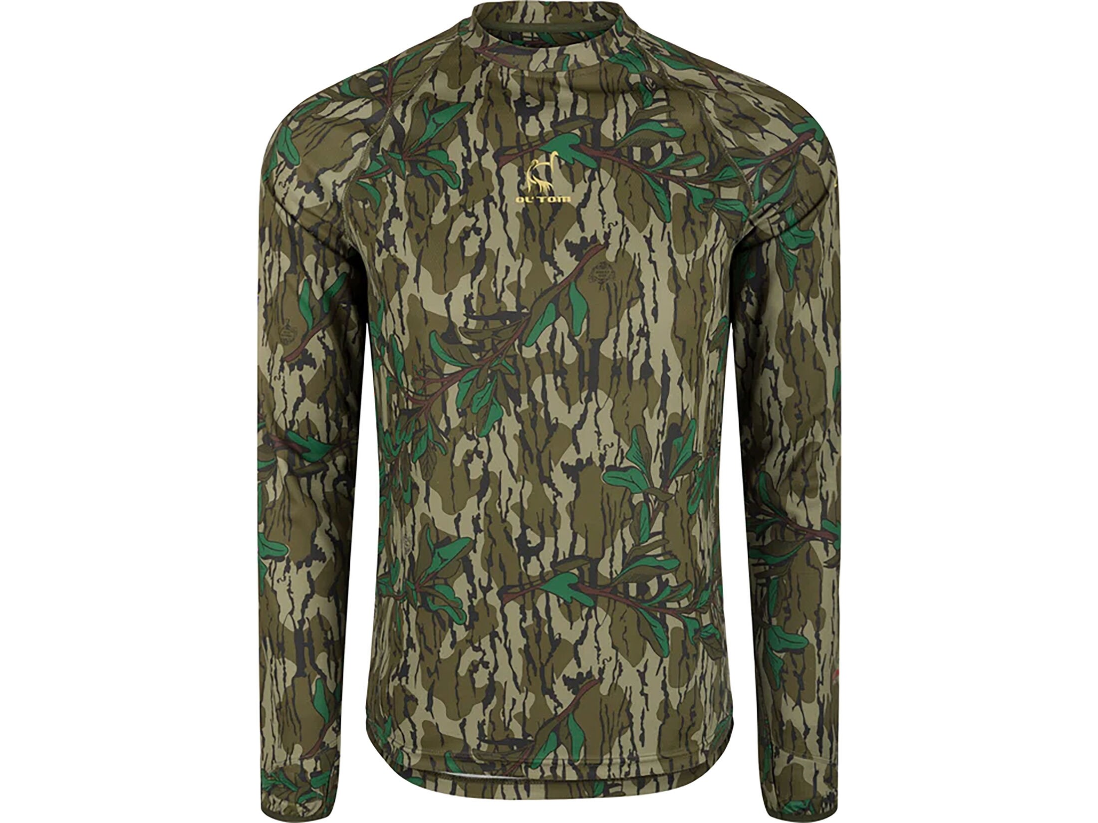 Ol’ Tom Men’s Early Bird Performance Long Sleeve Crew Neck Shirt