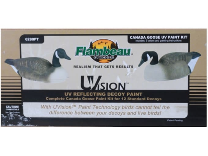 Flambeau Uvision Decoy Paint Kit Canada Goose