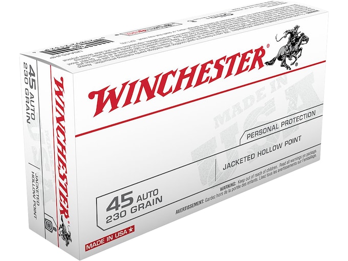 Winchester 45 ACP 230 Grain in stock now