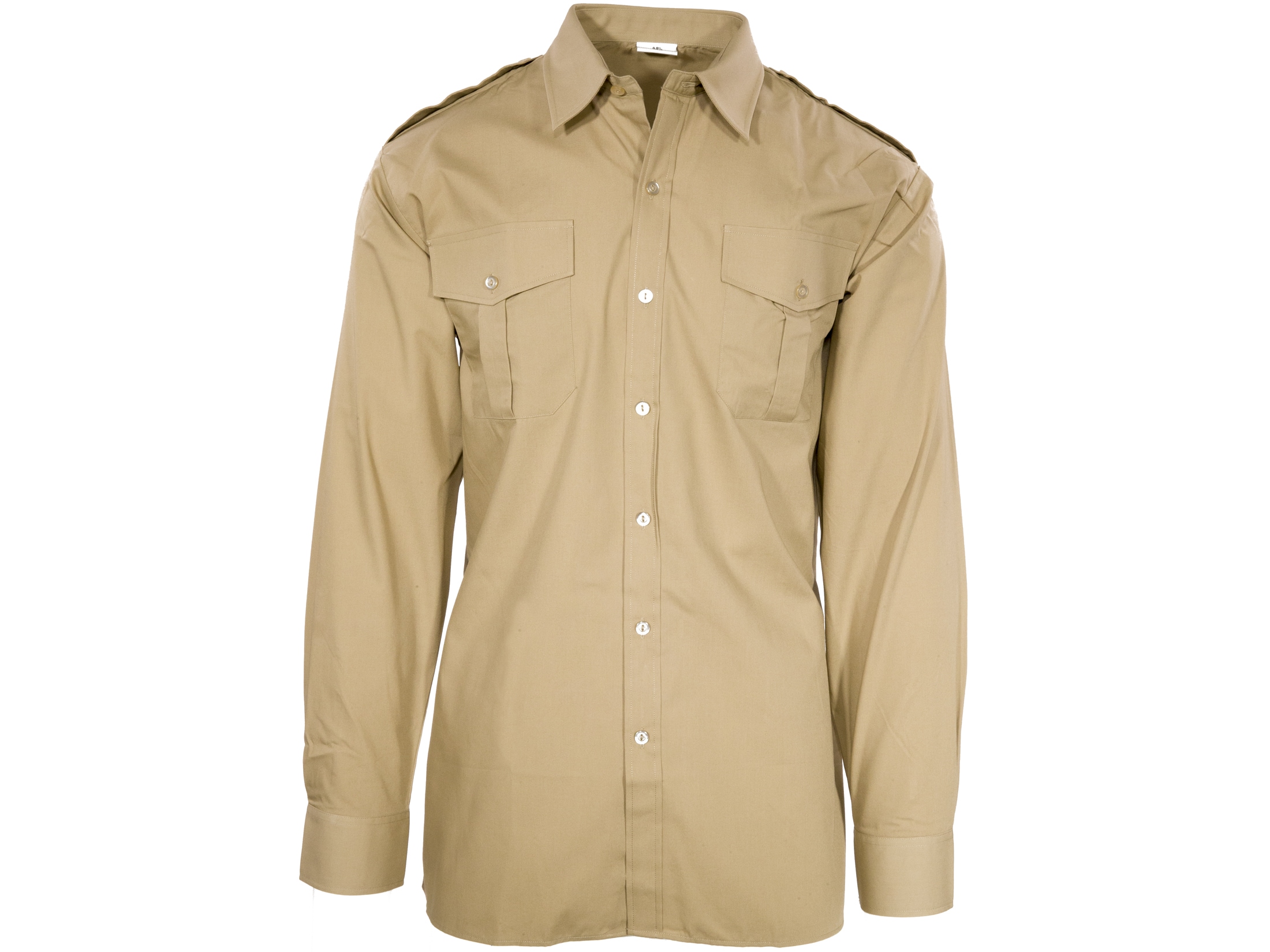 Vintage Unissued Belgian army fieldshirt shirt jacket olive khaki military 