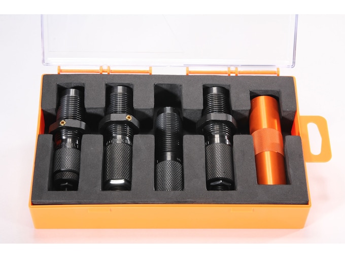 Lyman Set 3 Matrici MSR Precision Per .308 Winchester – Piccola Base, Crimpatura Conica, Calibro Go Incluso, Custodia In Schiuma