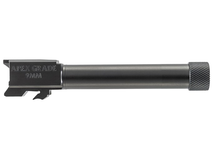 Apex Tactical Barrel S&W M&P M2.0 Compact 9mm Luger 4" 1 in 10" Twist 1/2"-28 Thread Stainless Steel