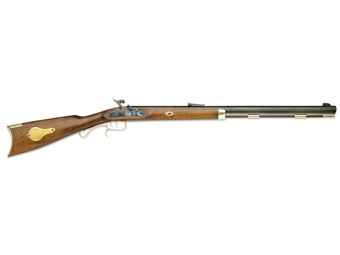 Traditions Hawken Woodsman Muzzleloading Rifle 50 Caliber Percussion 28" Blued Barrel Select Hardwood Stock