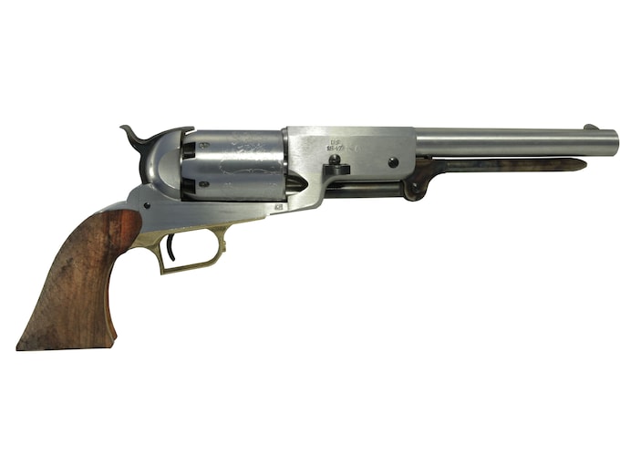 Uberti 1847 Walker Black Powder Revolver Build-Your-Own Kit 44 Caliber 9" Barrel Steel Frame In the White