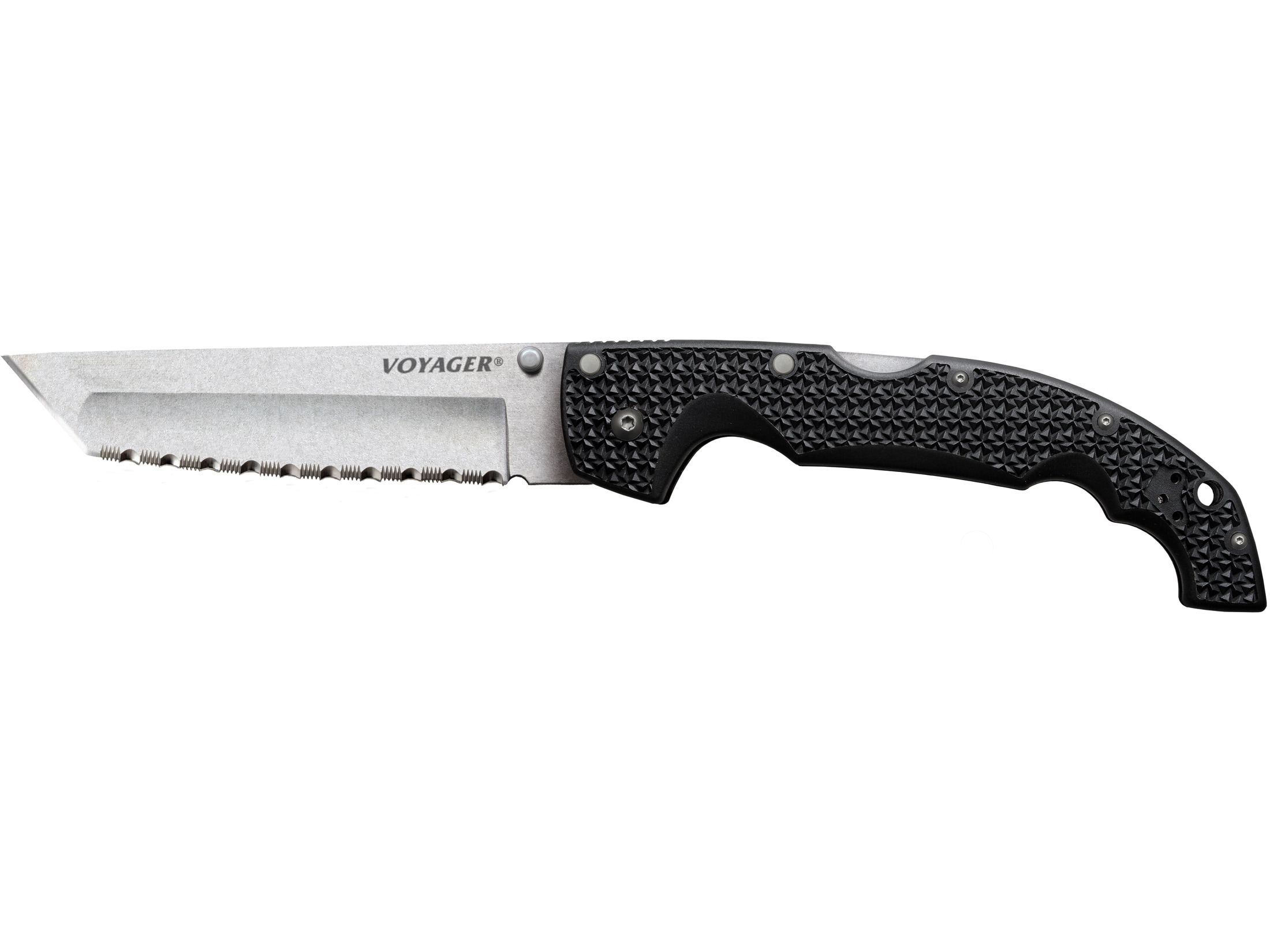 VOYAGER XL TANTO POINT - SERRATED