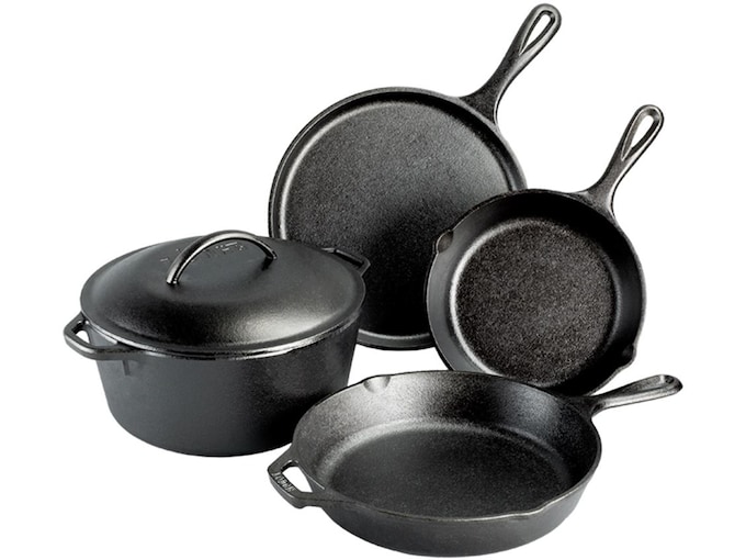 Lodge Seasoned Cast Iron 5 Piece Set