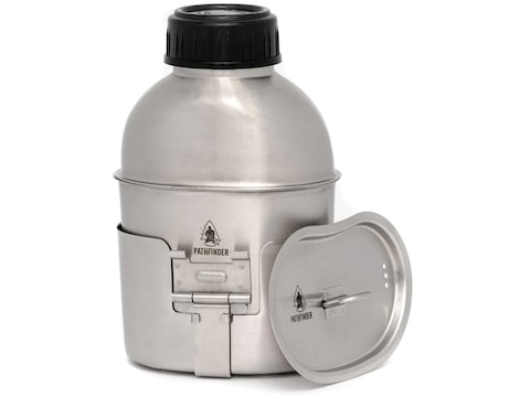 Pathfinder Stainless Steel 64oz Bush Pot & Lid