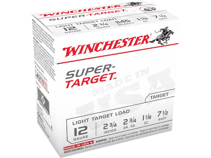 Winchester Super-Target Light Target Load Ammunition 12 Gauge