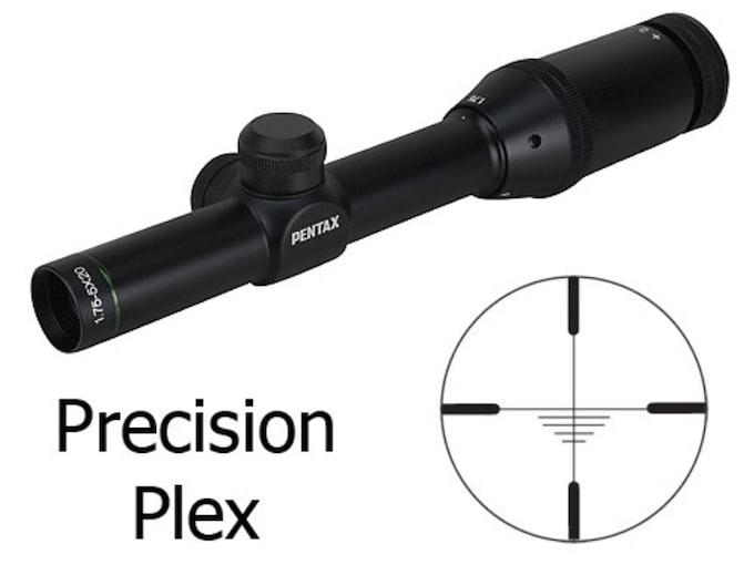 Pentax Gameseeker Rifle Scope 1.755x 20mm Precision Plex Reticle