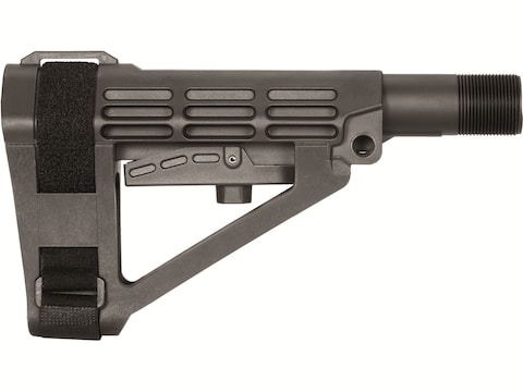 SB Tactical SBA4 Pistol Stabilizing Brace Collapsible AR-15 Flat Dark