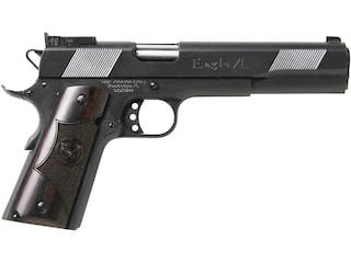 Iver Johnson Eagle XL Semi-Automatic Pistol 45 ACP 6" Barrel 8-Round Case Color Hardened Walnut image