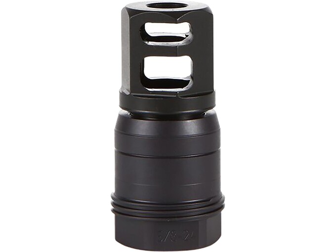 Sig Sauer Clutch-Lok Shouldered QD Muzzle Brake 7.62x51mm NATO 5/8"-24 Thread 90 Degree Shoulder Steel Matte