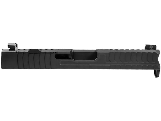 CMC Kragos Slide Glock 19 Gen 3 RMR Cut Stainless Steel Black DLC
