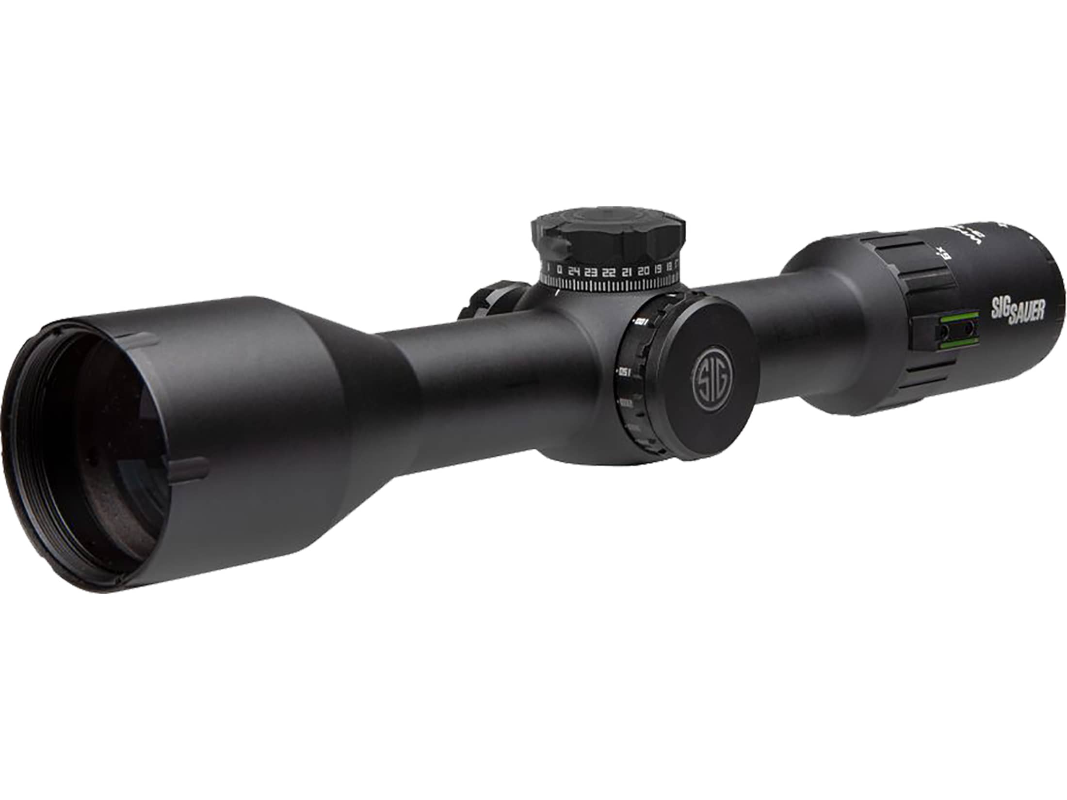 Sig Sauer Whiskey6 Rifle Scope 3-18x 44mm QuadPlex Reticle Matte Black