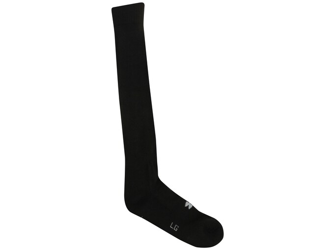 Under Armour Men's HeatGear Boot Socks Synthetic Blend Black Medium