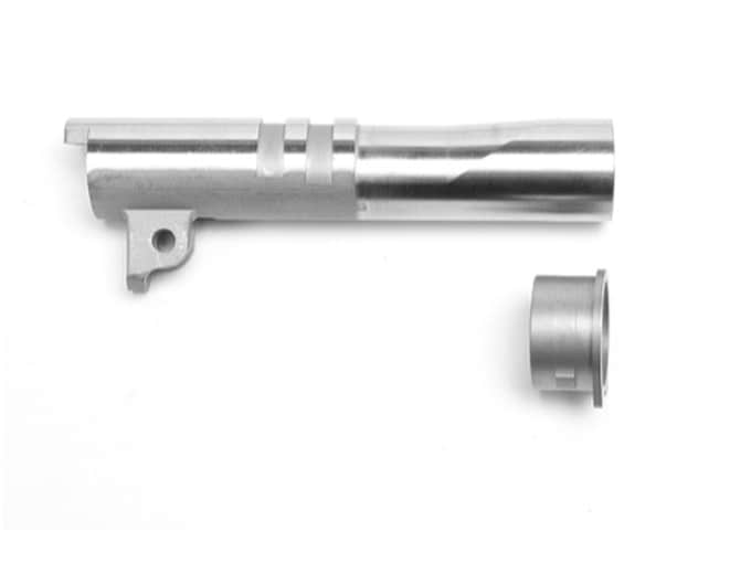 Wilson Combat Match Grade Barrel with Bushing 1911 Officer 45 ACP 1 in 16" Twist 3-1/2" Stainless Steel