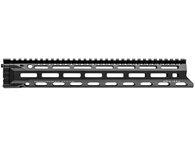 Daniel Defense MFR XL Suppresor Compatible M-LOK Free Float Handguard Aluminum Black