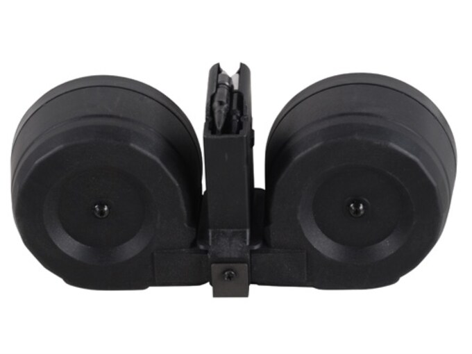 KCI Mag AR15 223 Remington 100Round Drum Steel Matte