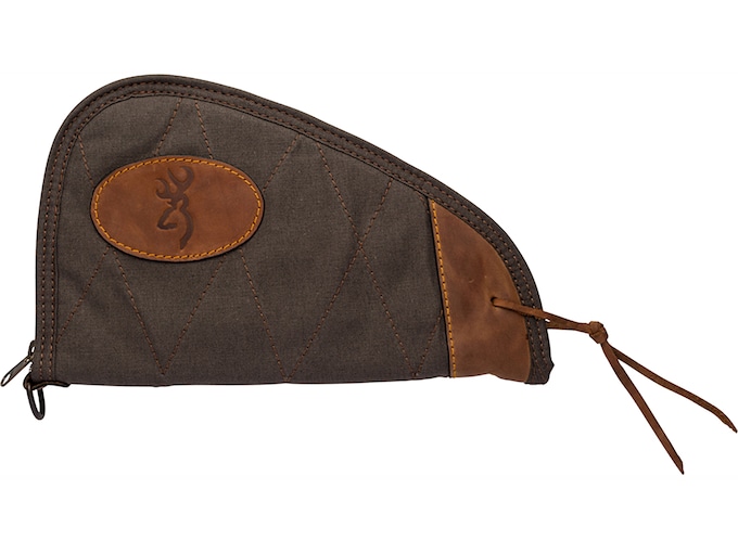 Browning Lona Pistol Rug Canvas/Leather Flint/Brown