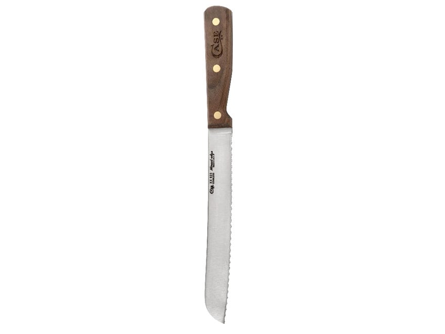 Case Miracl-Edge Steak Knife 5 Serrated SS Blade Wood Handle