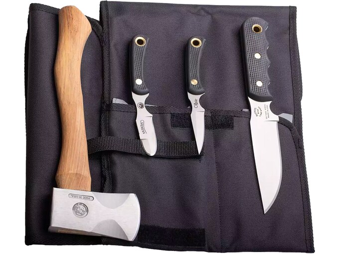 Knives of Alaska Hunter Pro Pack 4 Piece Set Hatchet