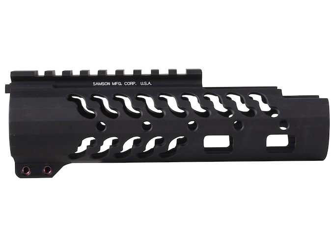 Samson Evolution Series EX Extended Customizable Free Float Handguard AR-15 Aluminum Matte