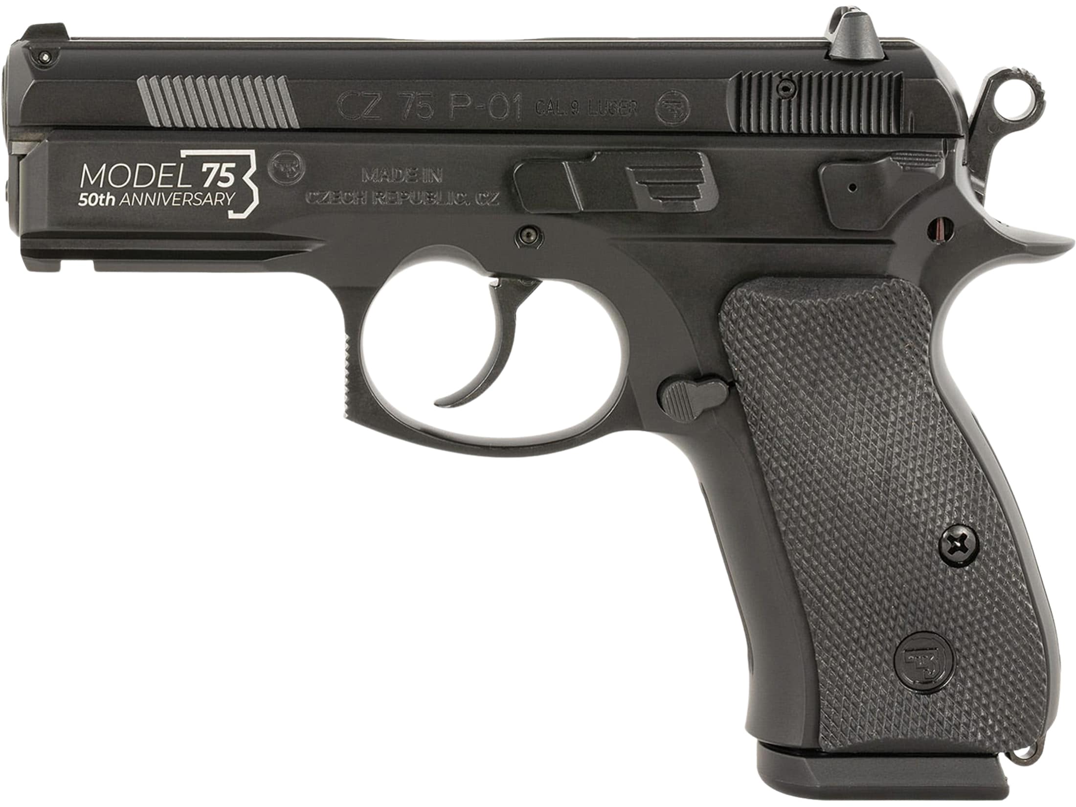 CZ Factory Blemished 75 P-01 50th Anniversary Elite 9mm Luger Pistol