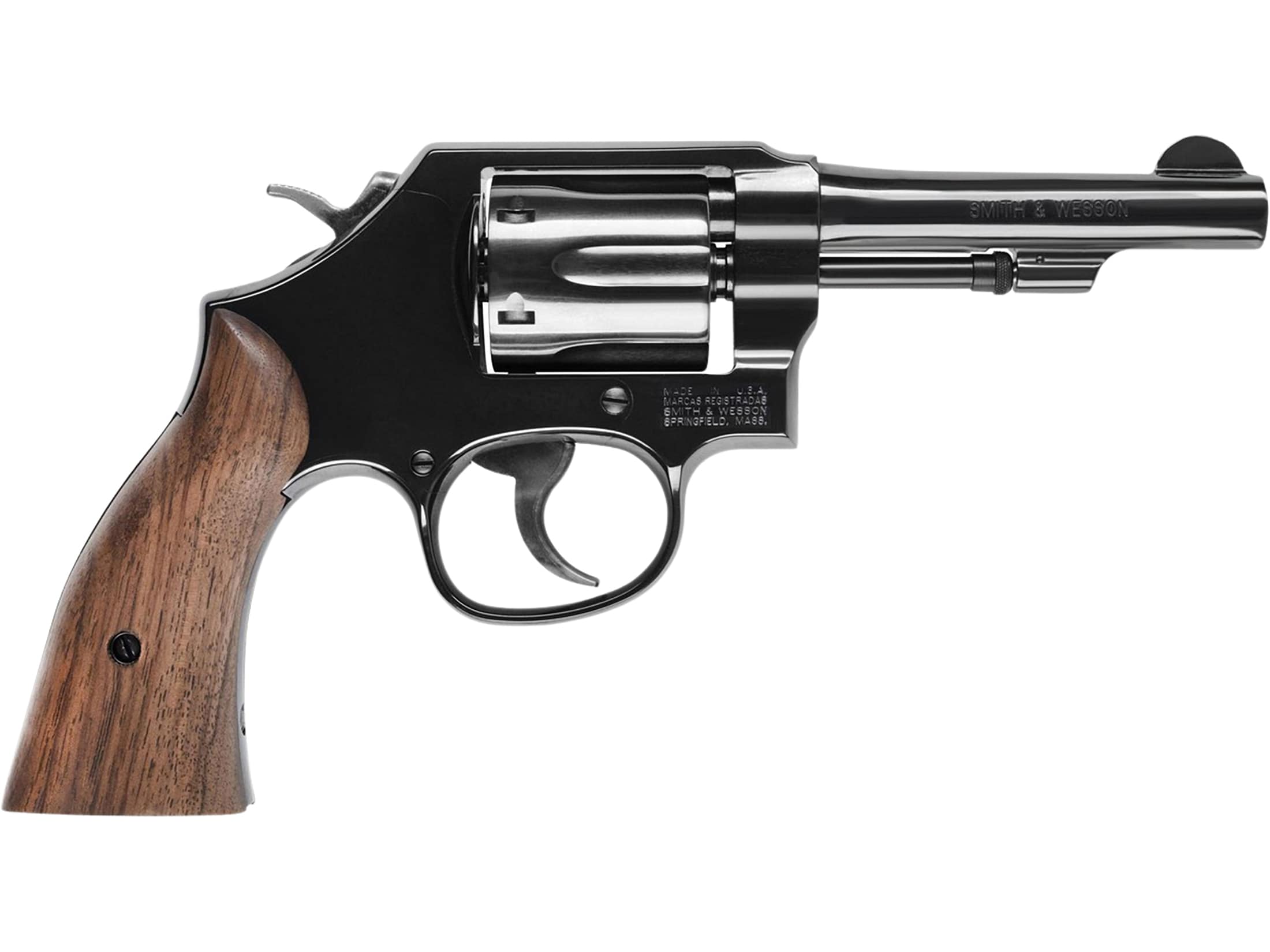 Smith & Wesson Model 10 38 Special +P Revolver 4 Blued