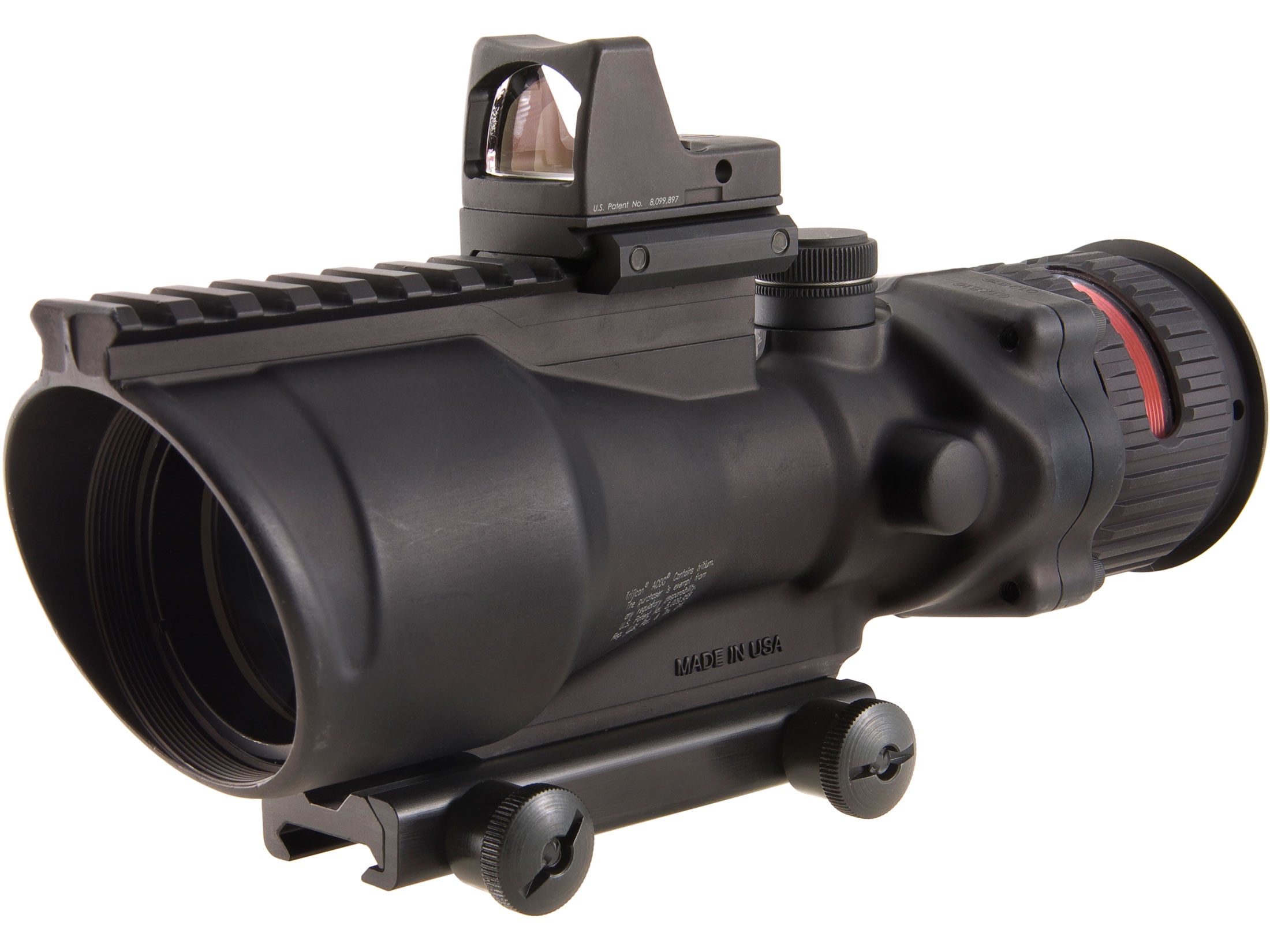 Evolution Gear Trijicon Acog レッド Trijicon ACOG Rifle Scope 6x 48mm Dual-Illuminated Red Chevron 308