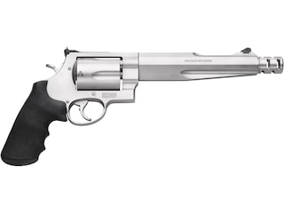 Smith & Wesson Performance Center Model 500 Revolver 500 S&W Magnum 7.5" Barrel 5-Round Stainless Black image