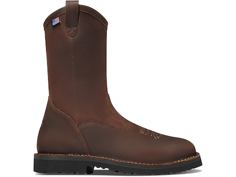 Danner Bull Run Wellington Square 11 Work Boots Leather 