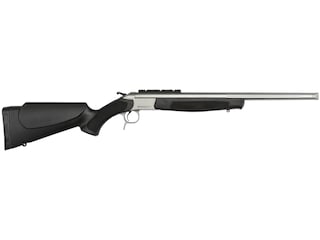 CVA Scout TD Single Shot Centerfire Rifle 350 Legend 20" Fluted Barrel Stainless and Black Ambidextrous image