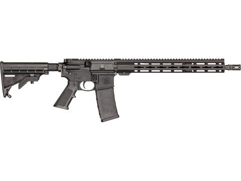 Smith & Wesson M&P15 Sport III Semi-Automatic Centerfire Rifle 5.56x45mm NATO 16" Barrel Black and Black Pistol Grip