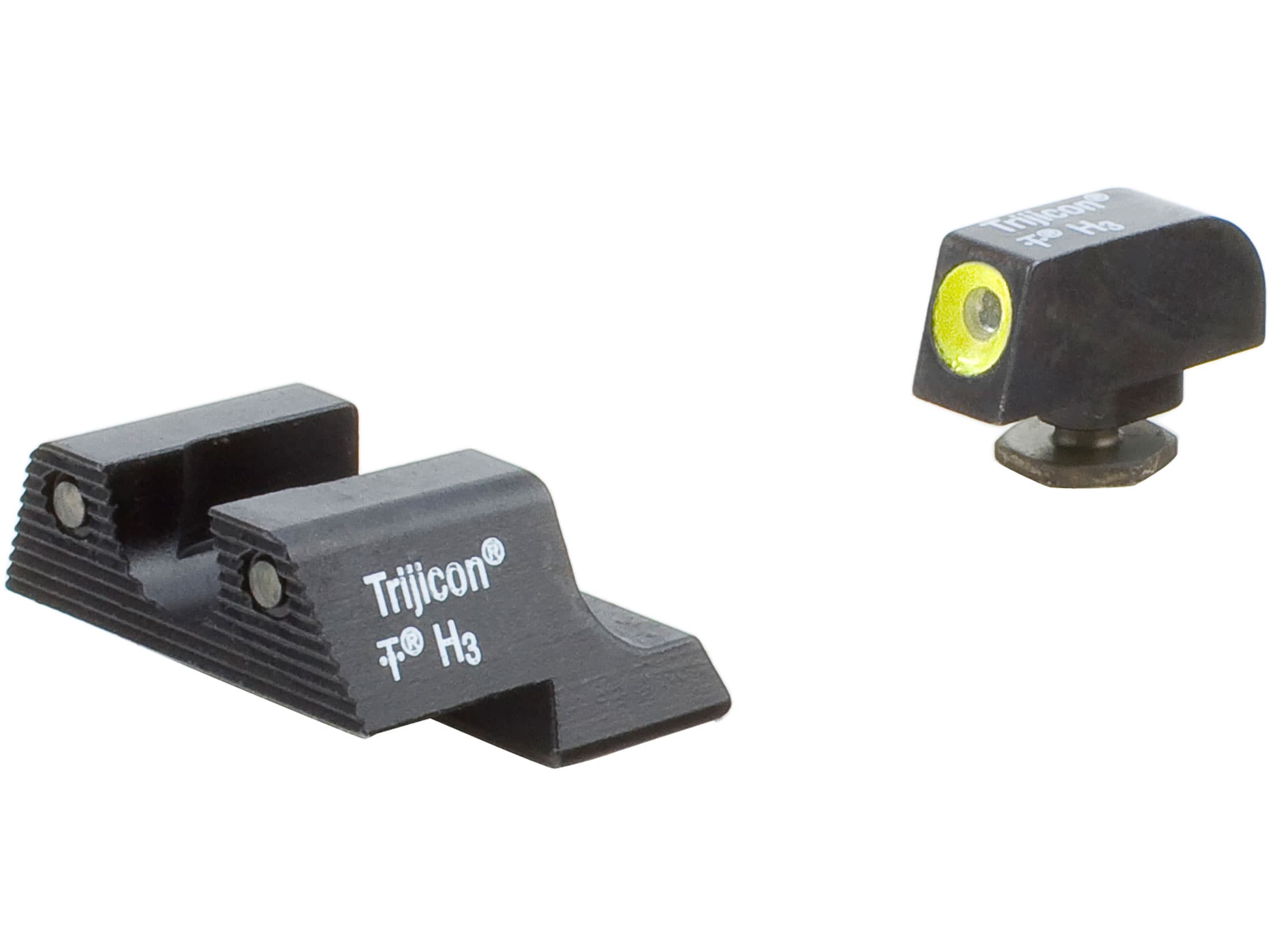 glock night sights vs trijicon