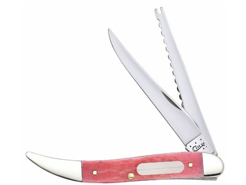 Case Fishing Folding Pocket Knife 2-Blade SS Blade Watermelon