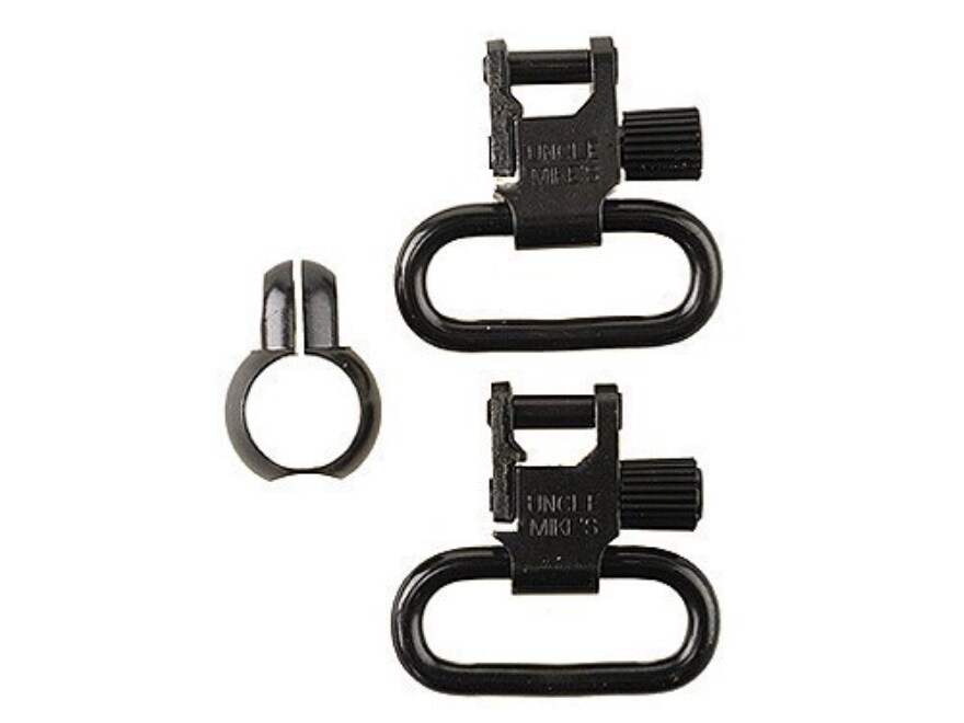Uncle Mike's Quick Detachable .22 Tube Magazine Full Band Sling Swivels Blued, 
