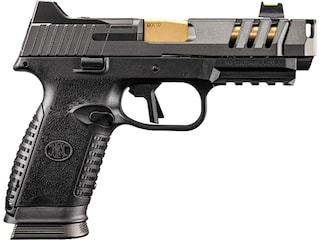 FN 509 CC Edge XL Semi Automatic Pistol 9mm Luger 4.2" Barrel 17-Round Graphite Black image