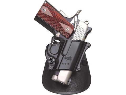 OWB Holster For Springfield XD 4” Service Model – Right Hand, Polymer, Belt Carry For 9MM/.40/.45 ACP