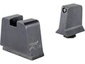 Trijicon Suppressor Night Sight Set For Glock 42,43,43x,43e, 48 Metal Rear Front Black with Tritium Green