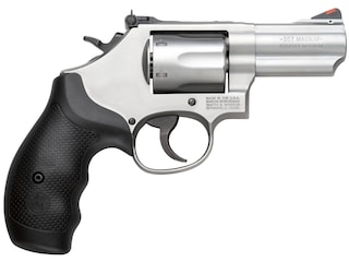 Smith & Wesson Model 66 Combat Magnum Revolver 357 Magnum 2.75" Barrel 6-Round Stainless Black image