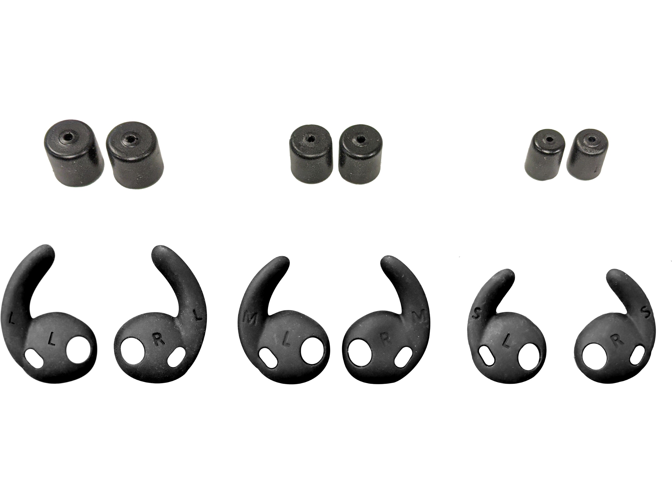 Walker's Silencer GWP-SLCR-VARPK Bluetooth Ear buds Acc Replacement tips 