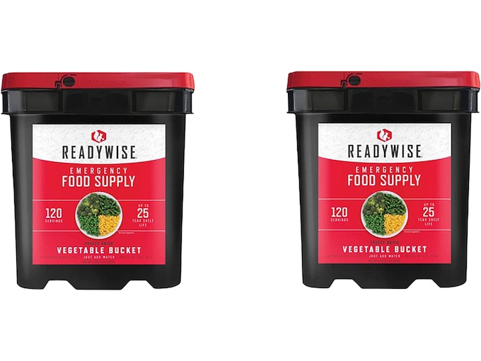 ReadyWise 240 Serving Vegetable Freeze Dried Food Kit