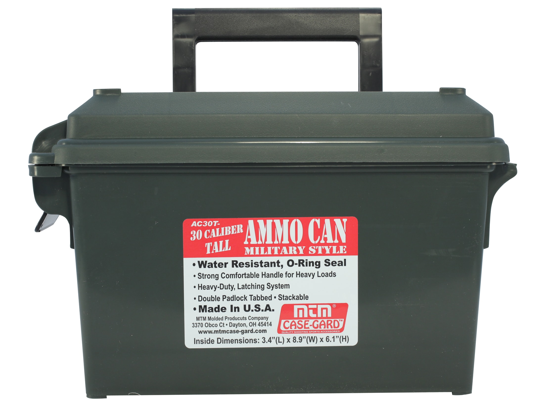 MTM 30 Caliber Tall Ammo Can