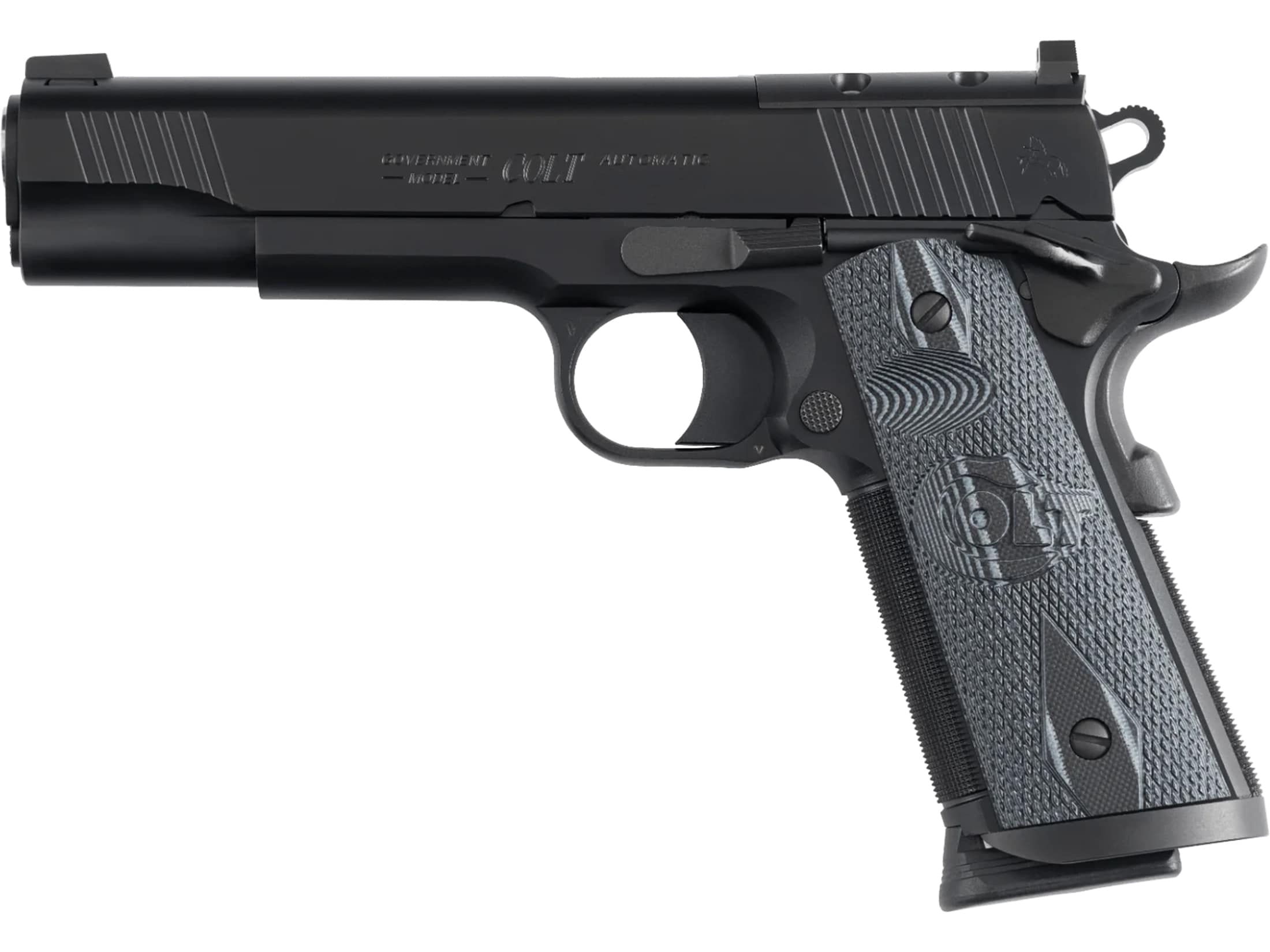 Colt CCU Government 9mm Luger Pistol 5 Barrel 9+1 Round Black Slide