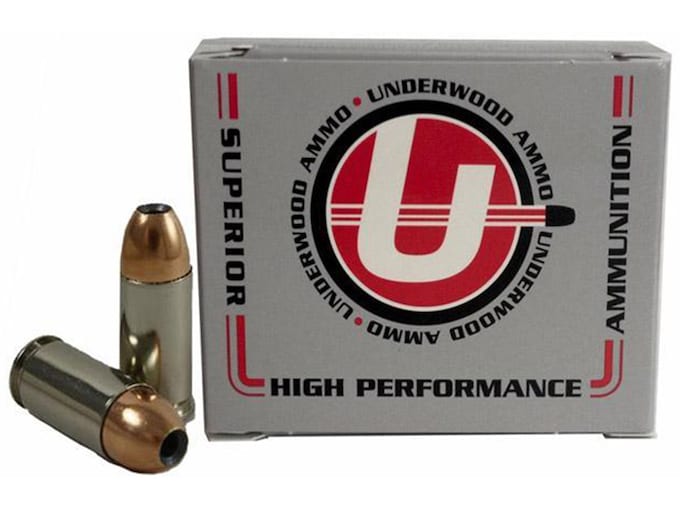 Underwood Ammunition 9mm Luger 115 Grain Jacketed Hollow Point Box of 20