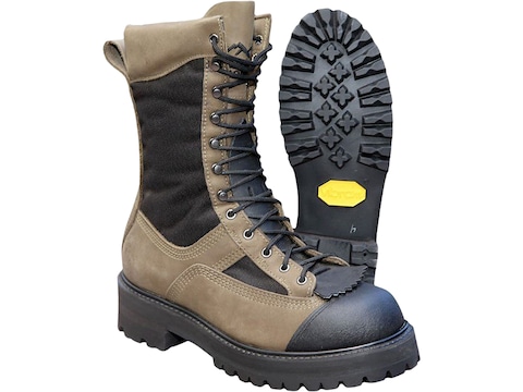 Hoffman Boots XT Powerline Composite Toe Work Boots Leather Tan Men's