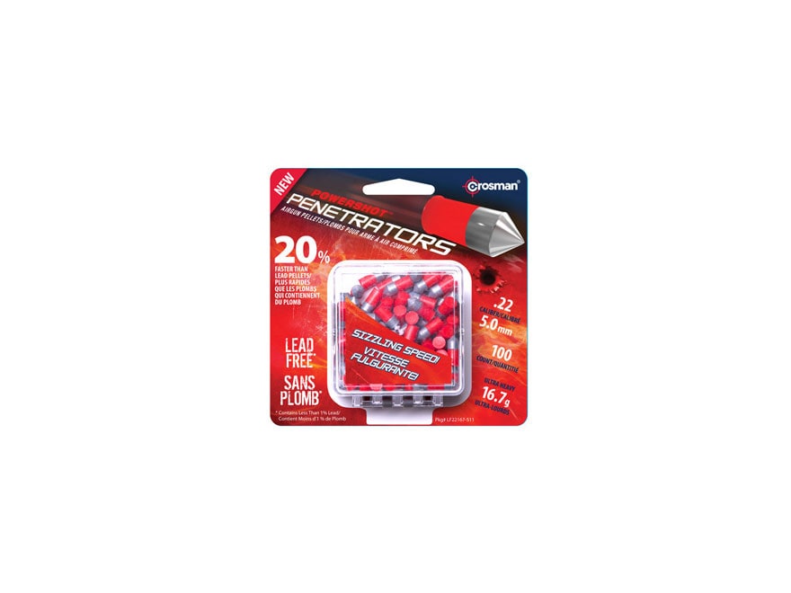 Balines CROSMAN Red Flight 5.5 mm