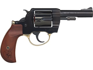 Henry Big Boy Revolver 357 Magnum 4" Barrel 6-Round Blued Walnut Birdshead Grip image