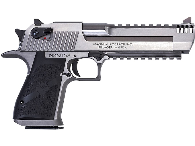 Magnum Research Desert Eagle Mark XIX Semi-Automatic Pistol 429 Desert Eagle 6" Barrel 7-Round Stainless Steel Black