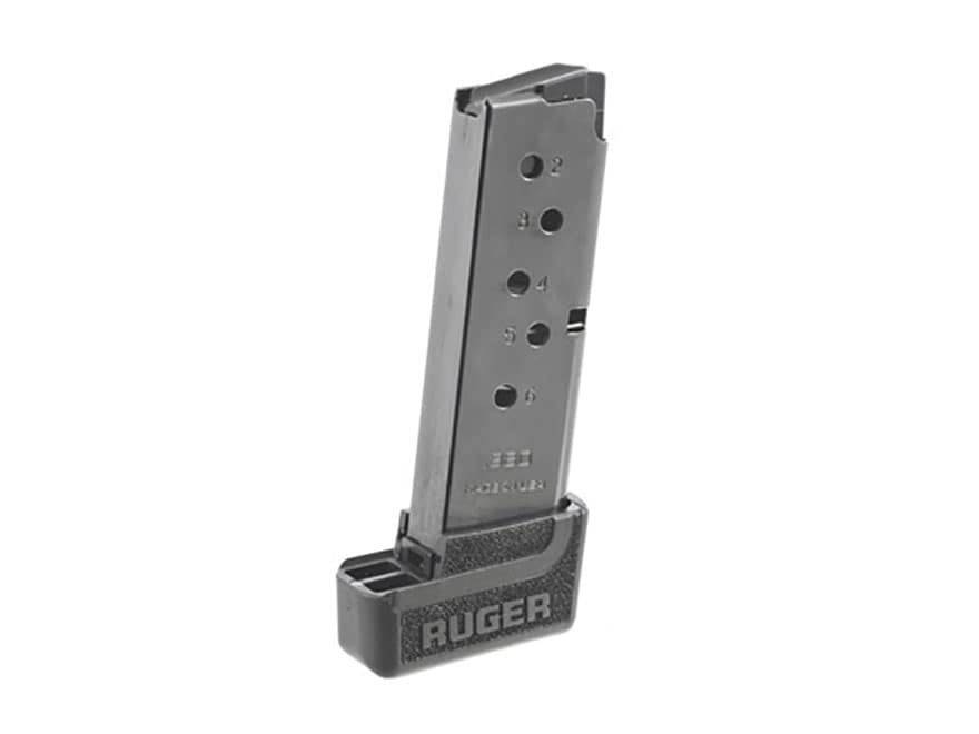 Fits Ruger LCP Finger Rest Details about   Ruger 7Rd 380ACP Blued Finish Magazine 